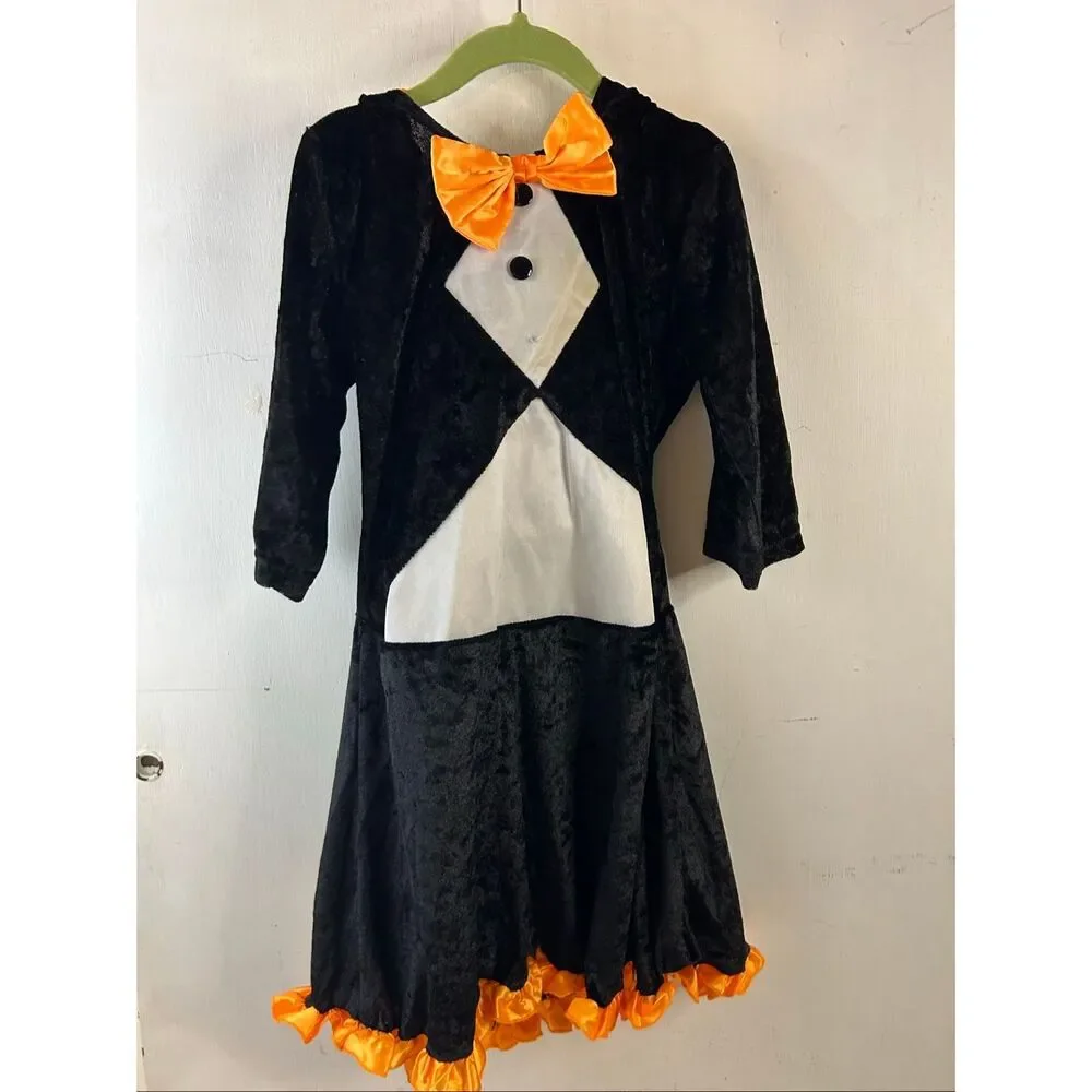 Sugar Sugar dream Girl large 5/6?‎ Halloween Costume Girls Penguin Black Orange